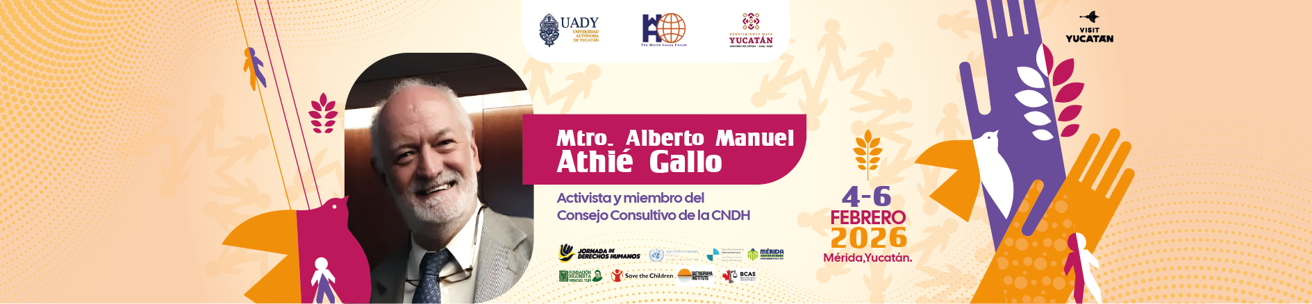 Conferencia Internacional de Paz 2026 – Construyendo paz y justicia en comunidad, UADY