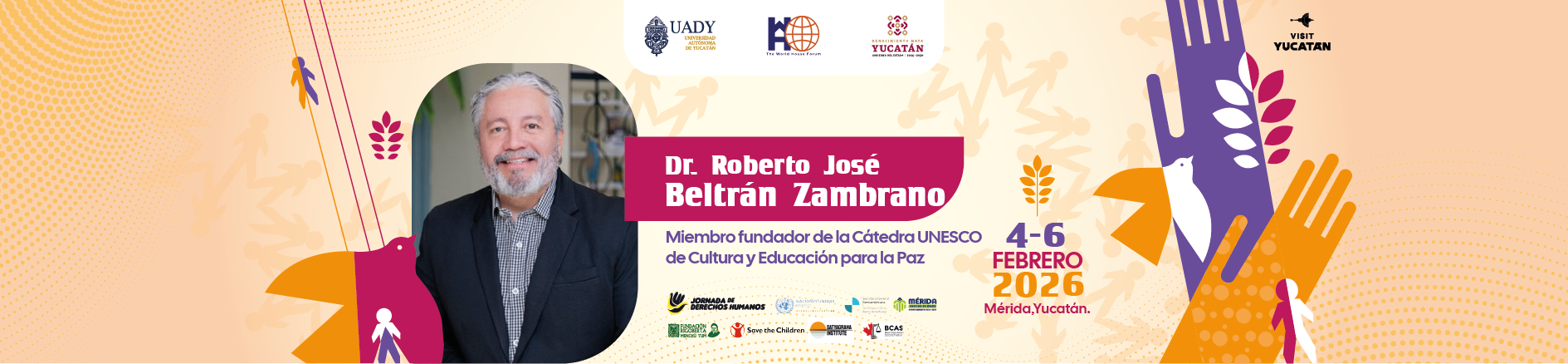 Conferencia Internacional de Paz 2026 – Construyendo paz y justicia en comunidad, UADY